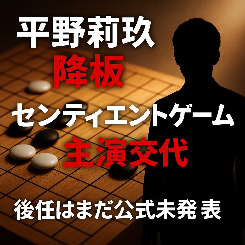 センティエントゲーム 後任 誰